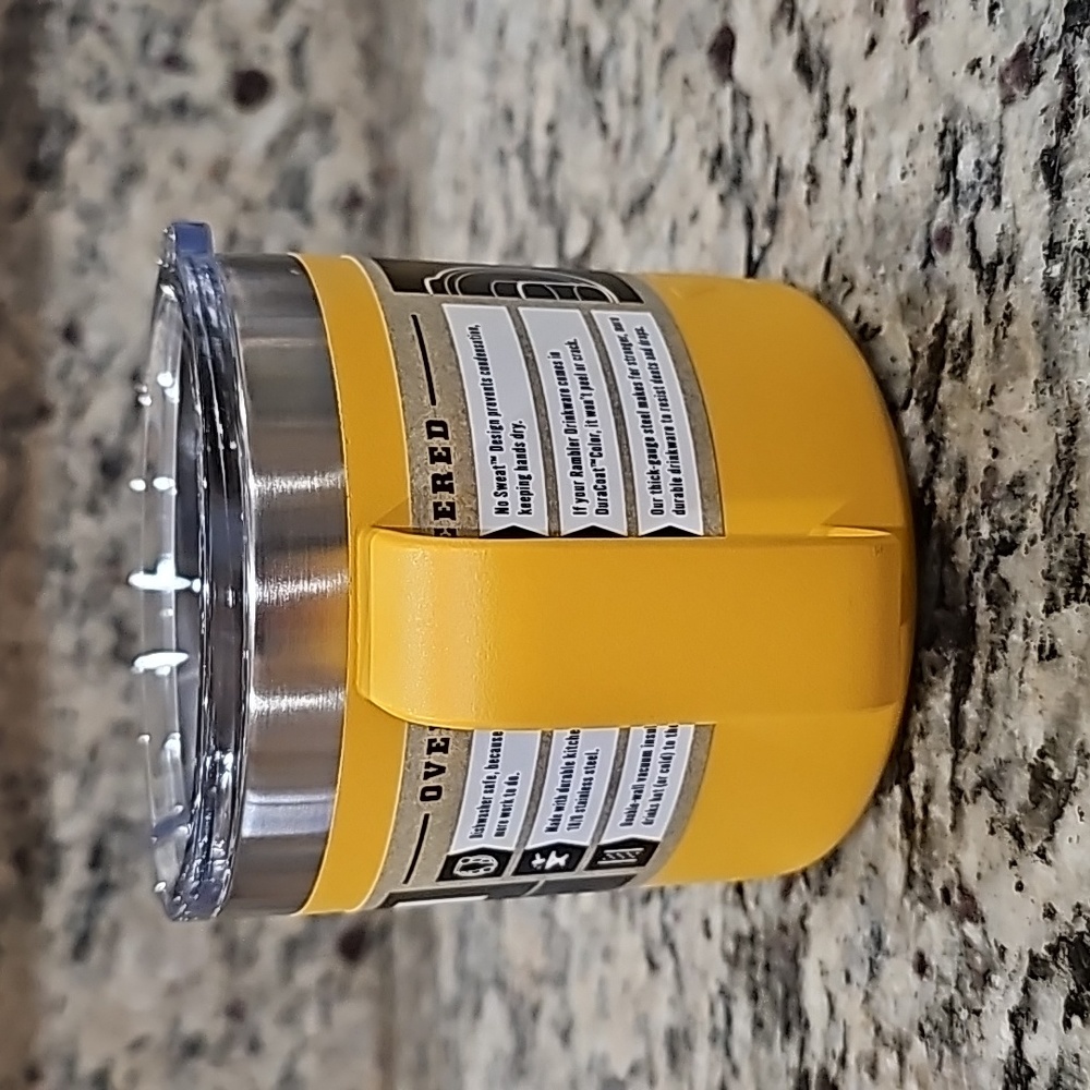 Yeti 14oz Rambler Alpine Yellow - Picture 2 of 6